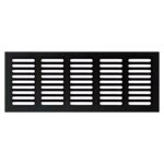 RDF1850200BLK | Securadeal Roco Aluminum Airvent Black 200mm X 80mm Premium Hardware from Roco Just R 49 Shop Now at Securadeal