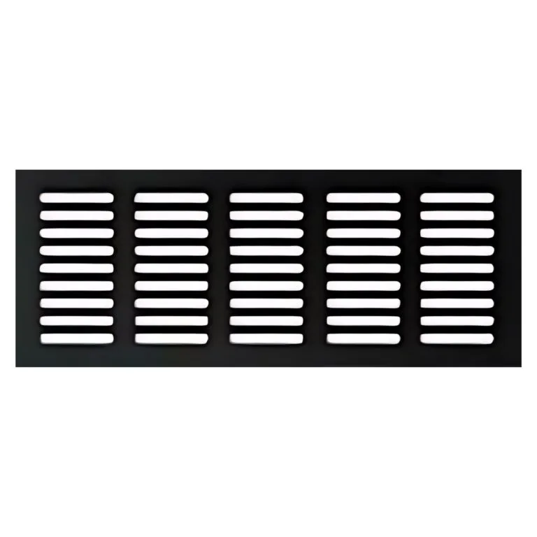 ROCO Aluminum Airvent Black 200mm x 80mm - Premium Hardware from ROCO - Just R 49! Shop now at Securadeal