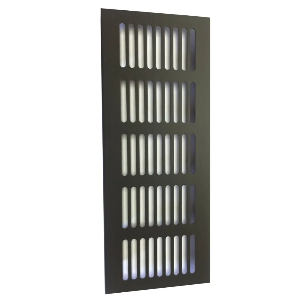RDF1850200BLK_e6323916-5270-4615-a481-818fade45c48 | Securadeal Roco Aluminum Airvent Black 200mm X 80mm Premium Hardware from Roco Just R 49 Shop Now at Securadeal