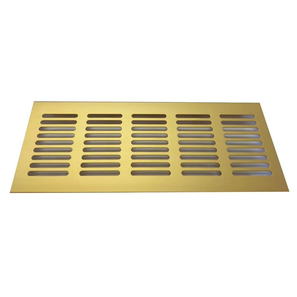 RDF1850200BRS_1 | Securadeal Roco Aluminum Airvent Gold 200mm X 80mm Premium Hardware from Roco Just R 49 Shop Now at Securadeal