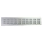 Roco Aluminium Airvent Silver 400mm X 80mm   Premium Hardware from Roco   Just R 76 Shop Now at Securadeal
