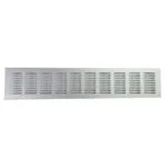 RDF1850400_1 | Securadeal Roco Aluminium Airvent Silver 400mm X 80mm Premium Home Accessories from Roco