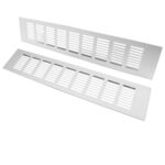 Roco Aluminium Airvent Silver 400mm X 80mm   Premium Hardware from Roco   Just R 76 Shop Now at Securadeal