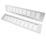 RDF1850400_2 | Securadeal Roco Aluminium Airvent Silver 400mm X 80mm Premium Home Accessories from Roco