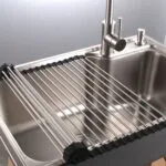RE0707DMATT | Securadeal Roco Roll Up Dish Drying Matcolander Stainless Steel 470mm X 460mm Premium Bins Buckets from Roco