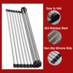 Roco Roll Up Dish Drying Matcolander Stainless Steel 470mm X 460mm   Premium Hardware from Roco   Just R 259 Shop Now at Securadeal