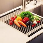 Roco Roll Up Dish Drying Matcolander Stainless Steel 470mm X 460mm   Premium Hardware from Roco   Just R 259 Shop Now at Securadeal