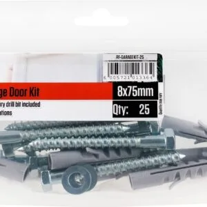 RUWAG Garage Door Installation Kit 8mm x 75mm - Premium Hardware from Ruwag - Just R 52! Shop now at Securadeal
