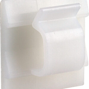 RUWAG Mount Pad Cable Clamp White 12mm x 26mm  ( Pack of 10 ) - Premium Hardware from Ruwag - Just R 23! Shop now at Securadeal