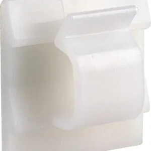 RUWAG Mount Pad Cable Clamp White 12mm x 26mm  ( Pack of 10 ) - Premium Hardware from Ruwag - Just R 23! Shop now at Securadeal