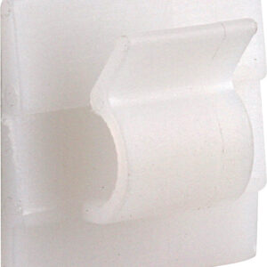 RUWAG Mount Pad Cable Clamp White 9.5mm x 18.5mm  ( Pack of 10 ) - Premium Hardware from Ruwag - Just R 17! Shop now at Securadeal