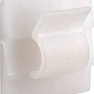 RUWAG Mount Pad Cable Clamp White 9.5mm x 18.5mm  ( Pack of 10 ) - Premium Hardware from Ruwag - Just R 17! Shop now at Securadeal