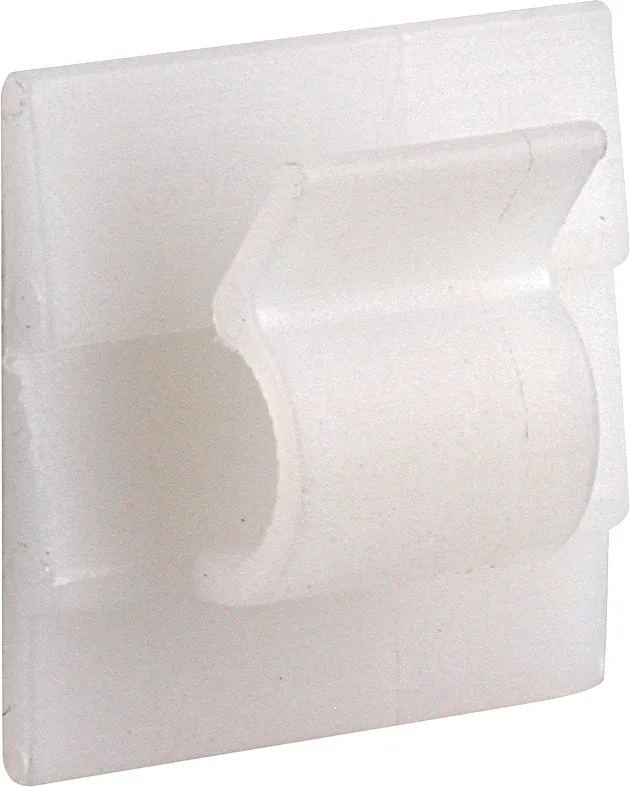 RUWAG Mount Pad Cable Clamp White 9.5mm x 18.5mm ( Pack of 10 ) - Premium Hardware from Ruwag - Just R 17! Shop now at Securadeal