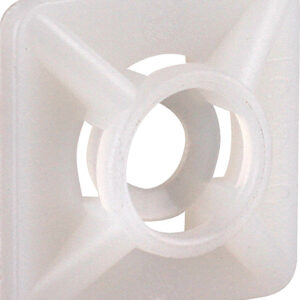 RUWAG Mount Pad Cable Ties White 28mm x 28mm ( Pack of 10 ) - Premium Hardware from Ruwag - Just R 23! Shop now at Securadeal