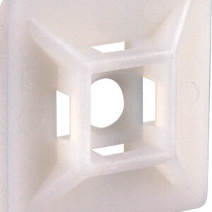 RUWAG Mount Pad Cable Ties White 19mm x 19mm  ( Pack of 10 ) - Premium Hardware from Ruwag - Just R 17! Shop now at Securadeal