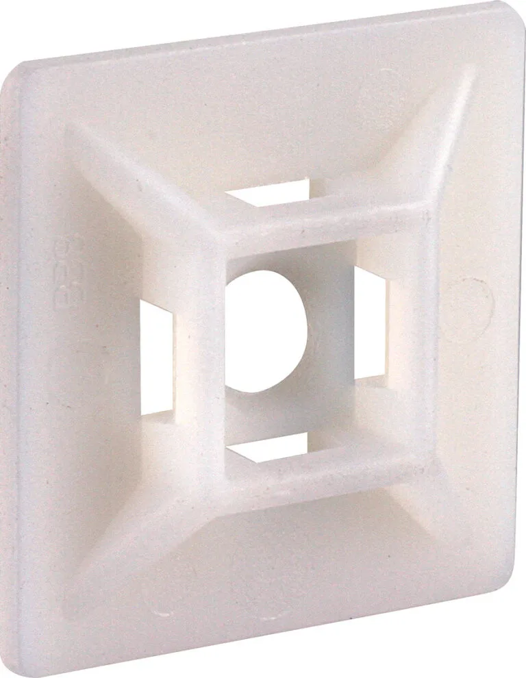 RUWAG Mount Pad Cable Ties White 19mm x 19mm ( Pack of 10 ) - Premium Hardware from Ruwag - Just R 17! Shop now at Securadeal