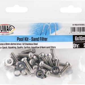 RUWAG Pool Kit Sand Filter 6mm x 16mm - Premium Hardware from Ruwag - Just R 38! Shop now at Securadeal