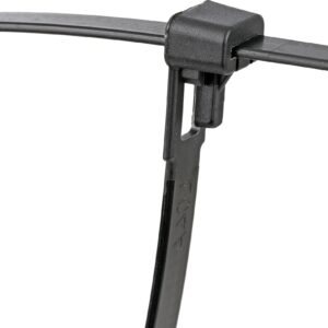 RUWAG Reusable Cable Ties Black 7.6mm x 370mm ( Pack of 10 ) - Premium Hardware from Ruwag - Just R 23! Shop now at Securadeal