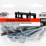 RF-TVKITHD-25-2 | Securadeal Ruwag Flat Screen Tv Installation Kit Heavy Duty Premium Hardware from Ruwag Just R 49 Shop Now at Securadeal