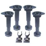RFGVLEG100 | Securadeal Roco Levelling Adjustable Legs with Clips 100mm 150mm 4 Pack Premium Home Accessories from Roco