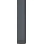 RG127870BL_1 | Securadeal Roco Worktop Table Leg Matt Black 870mm X 60mm Premium Home Accessories from Roco