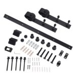 Roco Single Barn Door Runner Complete Kit Black 2m   Premium Hardware from Roco   Just R 1699 Shop Now at Securadeal