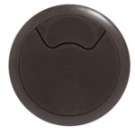 RM27BRW | Securadeal Roco Round Cable Management Deskcounter Port Brown 64mm Premium Hardware from Roco Just R 4 Shop Now at Securadeal