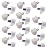 RPREM26WH10 | Securadeal Roco Prepack Shelf Support White with Steel Pin 10 Per Pack Premium Hardware from Roco Just R 9 Shop Now at Securadeal