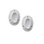 Roco Prepack Tubing Oval with Oval Clothes Rail Holders 19mm X 15m   Premium Home Accessories from Roco