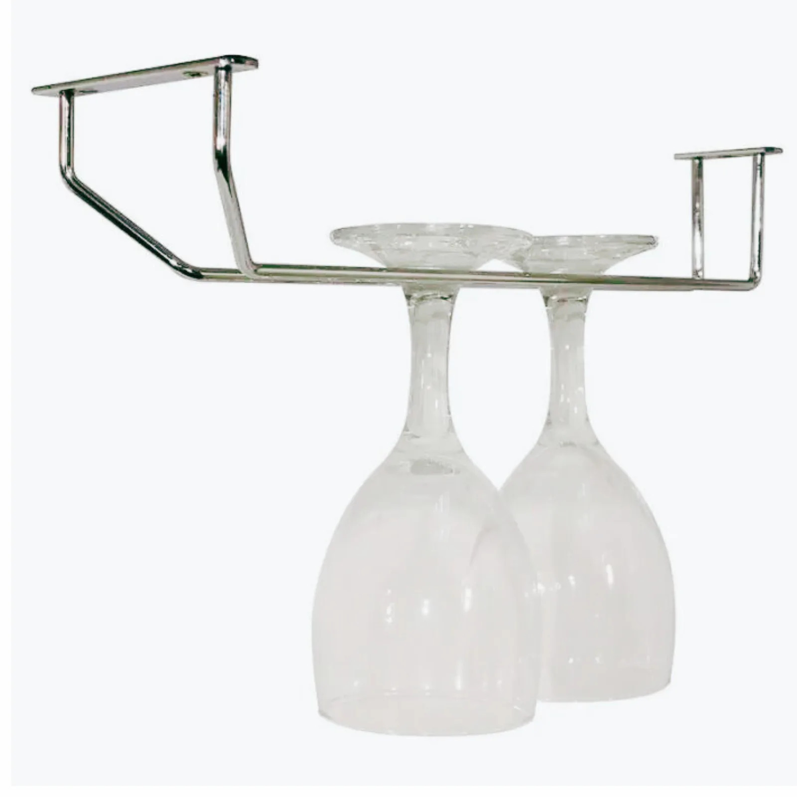 RPSH1CH_97453d10-5504-4f70-95c1-bdbeef7e128d | Securadeal Roco One Row Wine Glass Holder Chrome for 3 Glasses Premium Hardware from Roco Just R 69 Shop Now at Securadeal