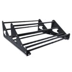 RSHOELARGEBLK | Securadeal Roco Adjustable Shoe Rack Black 704mm X 405mm X 107mm Premium Cupboard Handles from Roco