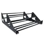RSHOELARGEBLK | Securadeal Roco Adjustable Shoe Rack Black 704mm X 405mm X 107mm Premium Cupboard Handles from Roco
