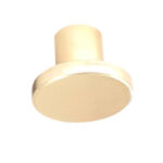 RT5BRO4 | Securadeal Roco Flat Button Drawer Knob Brushed Brass 30mm Premium Hardware from Roco Just R 38 Shop Now at Securadeal