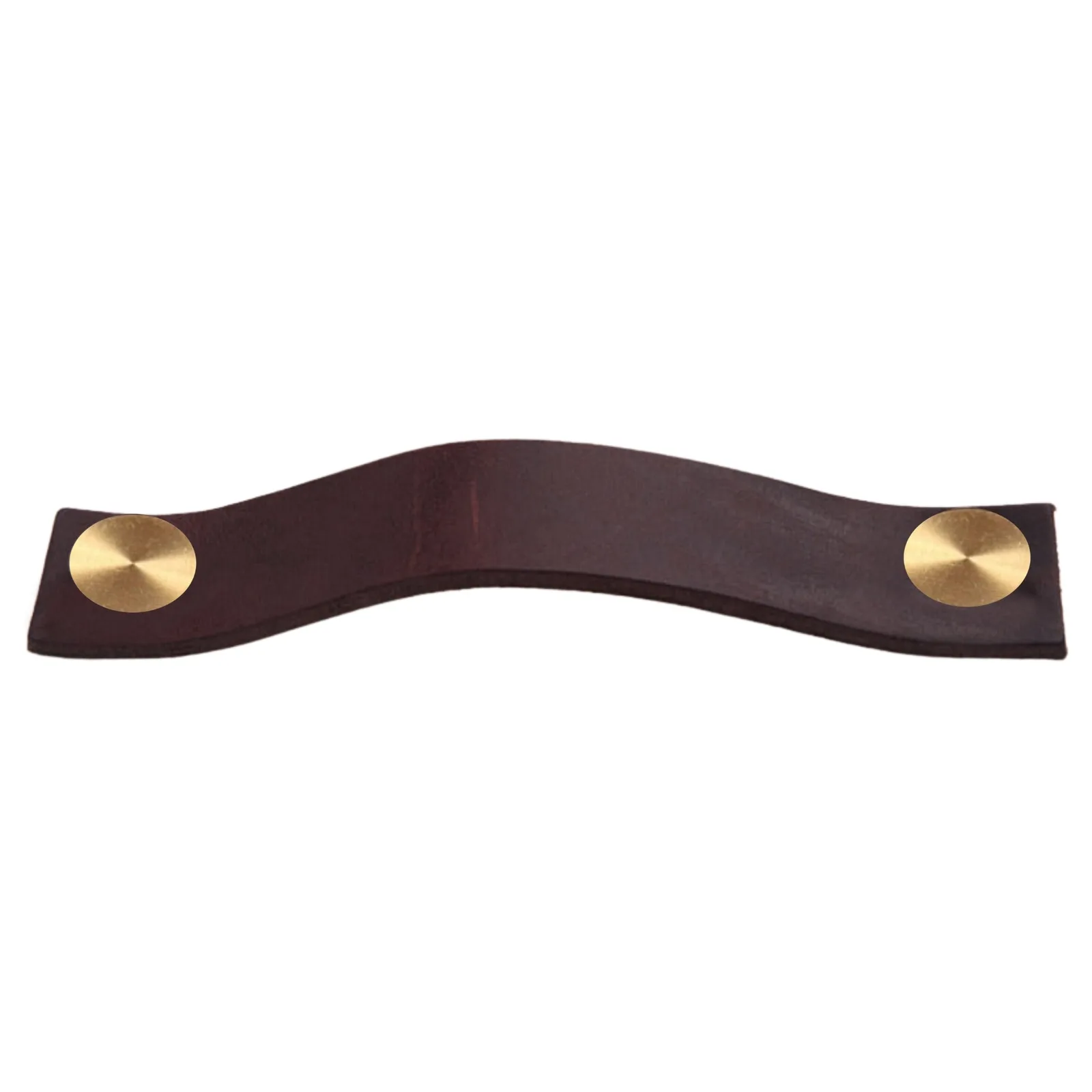 Roco Leather Cupboard Handle Brown  Brass 128mm  5 Pack    Premium Hardware from Roco   Just R 348 Shop Now at Securadeal
