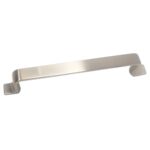 RTS52003160SC_ccc2070f-dd40-470d-9a14-27cb1ac6599e | Securadeal Roco Flat D Cupboard Handle Satin Chrome 160mm 5 Pack Premium Hardware from Roco Just R 370 Shop Now at Securadeal