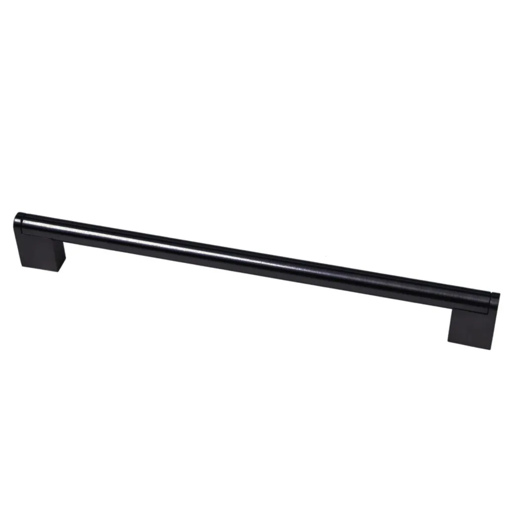 RTS790192MB | Securadeal Roco Cupboard Handle Aries Matt Black 192mm Premium Handles from Roco