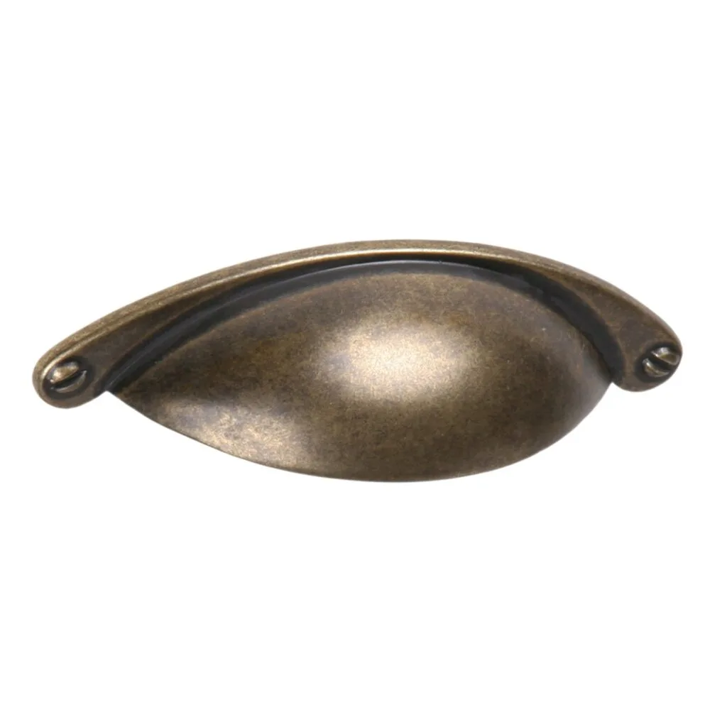 RTS8038AB | Securadeal Roco Cupboard Buttercup Handle Antique Brass 64mm Premium Hardware from Roco Just R 38 Shop Now at Securadeal