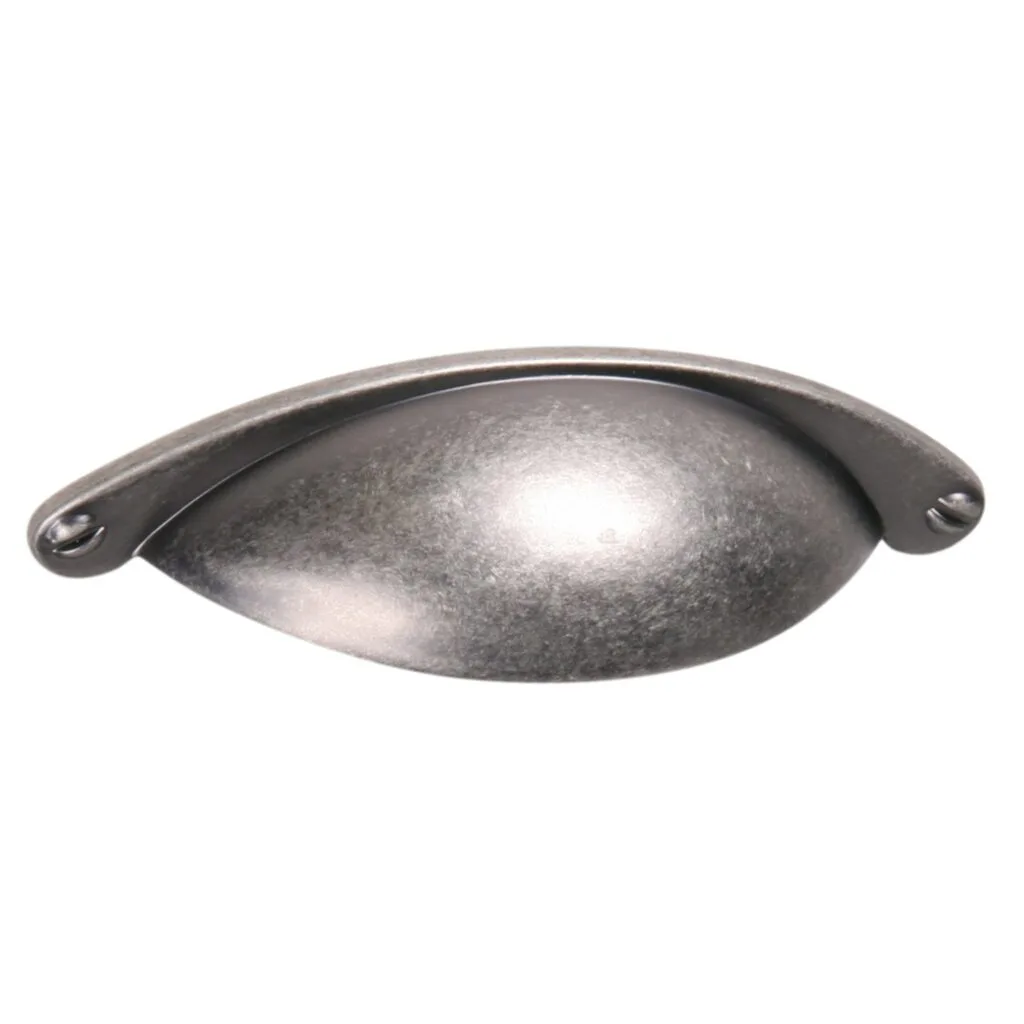RTS8038OT | Securadeal Roco Cupboard Buttercup Handle Oxidised Tin 64mm Premium Hardware from Roco Just R 38 Shop Now at Securadeal