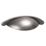 RTS8038OT | Securadeal Roco Cupboard Buttercup Handle Oxidised Tin 64mm Premium Hardware from Roco Just R 38 Shop Now at Securadeal