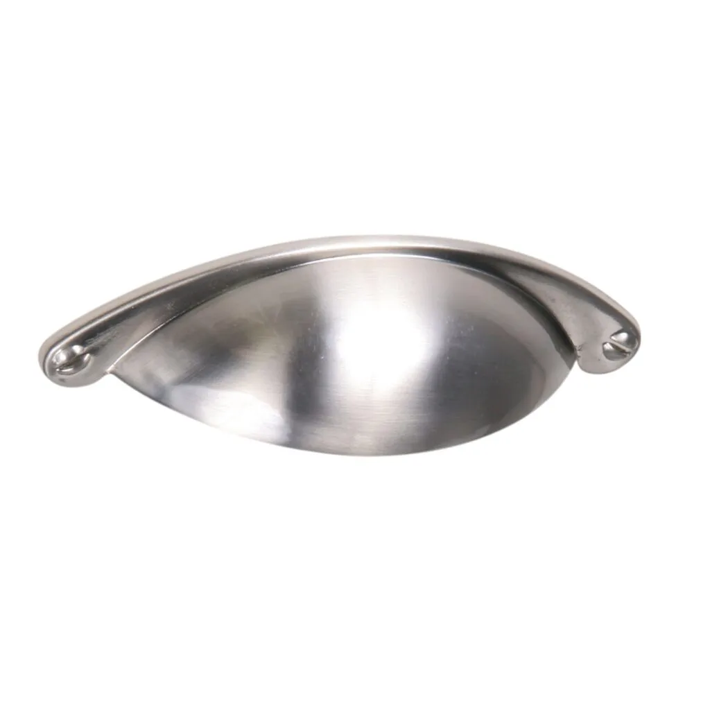 RTS8038SC | Securadeal Roco Cupboard Buttercup Handle Satin Chrome 64mm Premium Hardware from Roco Just R 39 Shop Now at Securadeal