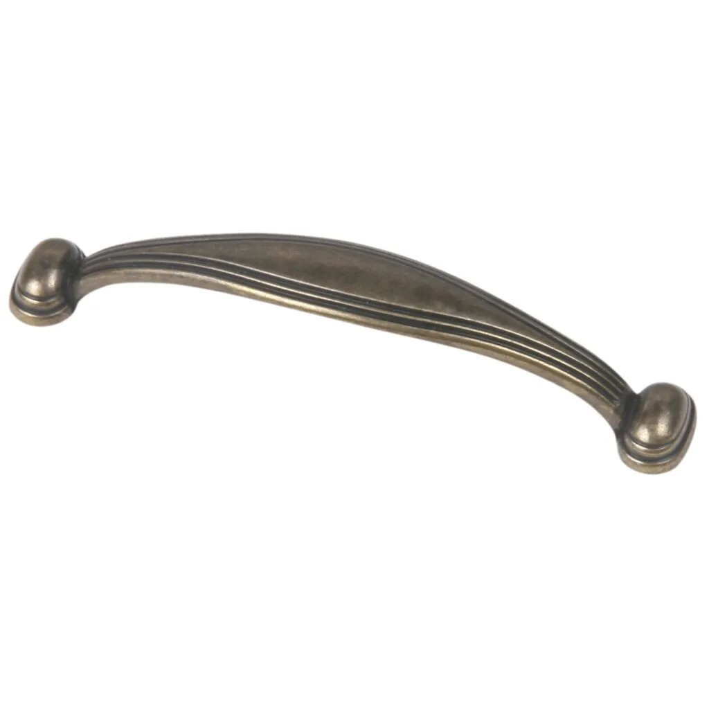 RTS8773AB | Securadeal Roco Victoria Antique Cupboard Handle Brass 96mm Premium Handles from Roco