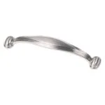 Roco Victoria Antique Cupboard Handle Satin Chrome 96mm  5 Pack    Premium Handles from Roco