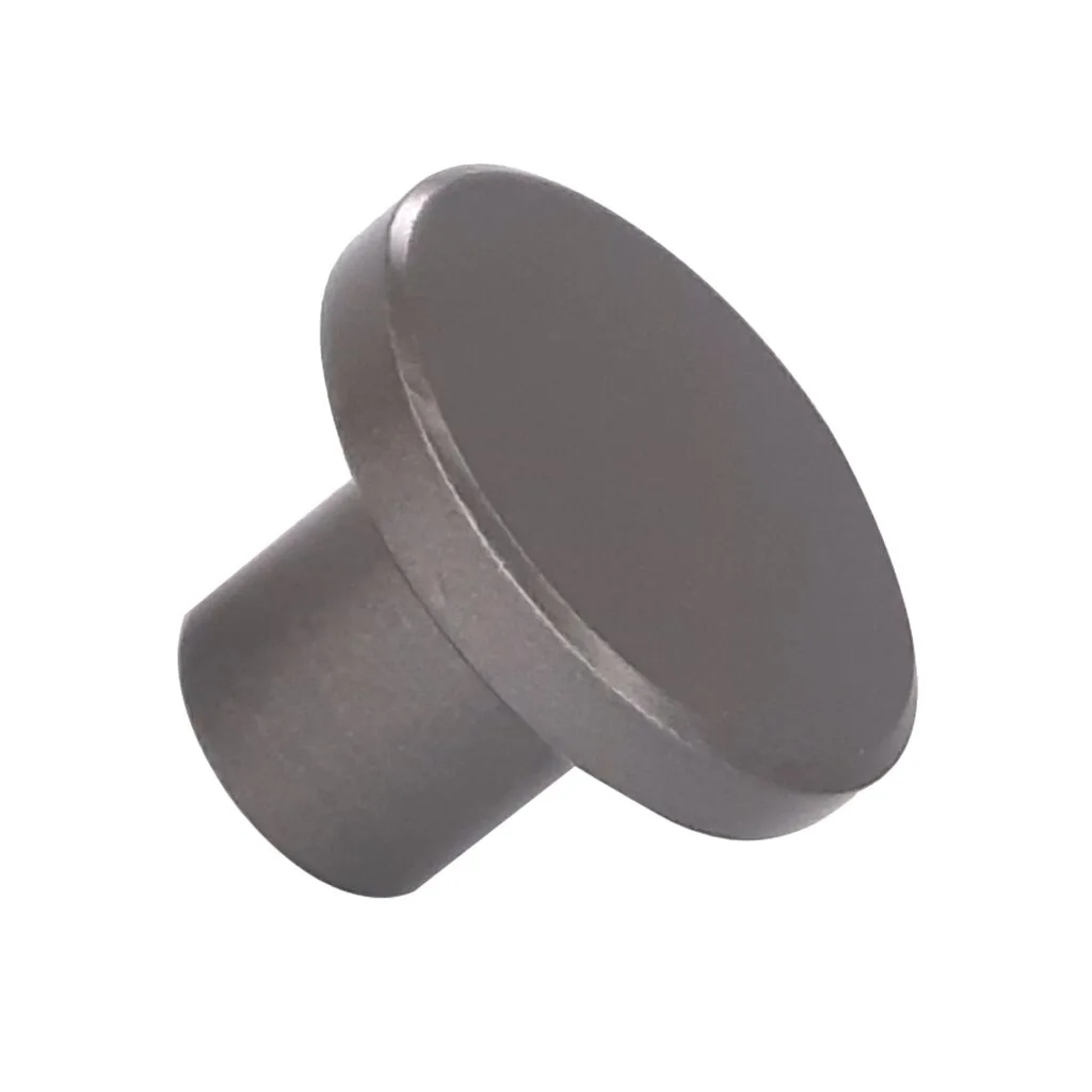 RTS95253DG | Securadeal Roco Flat Button Drawer Knob Dark Grey 30mm Premium Hardware from Roco Just R 38 Shop Now at Securadeal