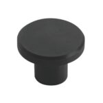 RTS95253MB | Securadeal Roco Flat Button Drawer Knob Matt Black 30mm Premium Hardware from Roco Just R 38 Shop Now at Securadeal