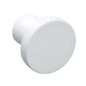 ROCO Flat Button Drawer Knob White 30mm - Premium Hardware from ROCO - Just R 38! Shop now at Securadeal