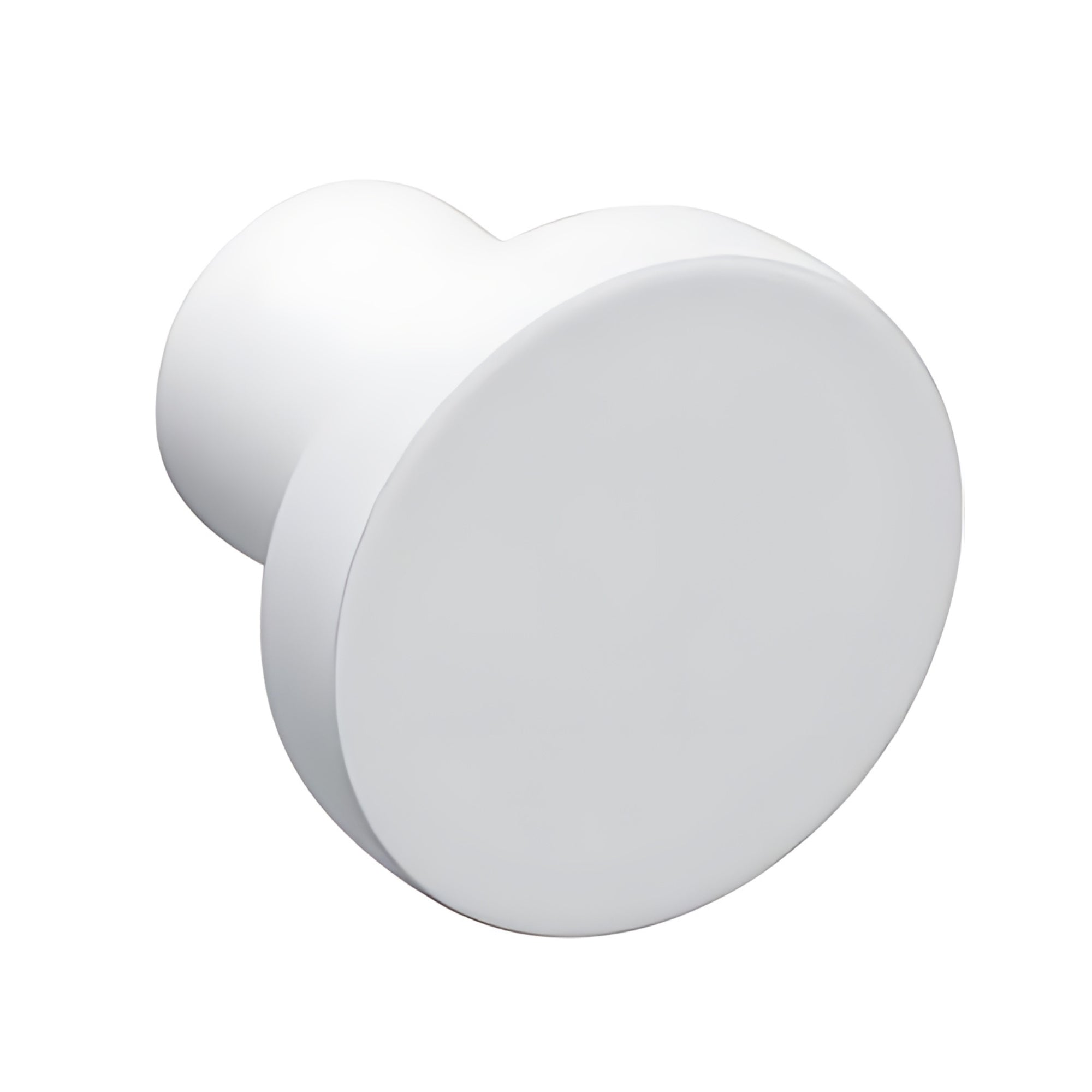 RTS95253WH - Securadeal ROCO Flat Button Drawer Knob White 30mm - Premium Hardware from ROCO - Just R 38! Shop now at Securadeal