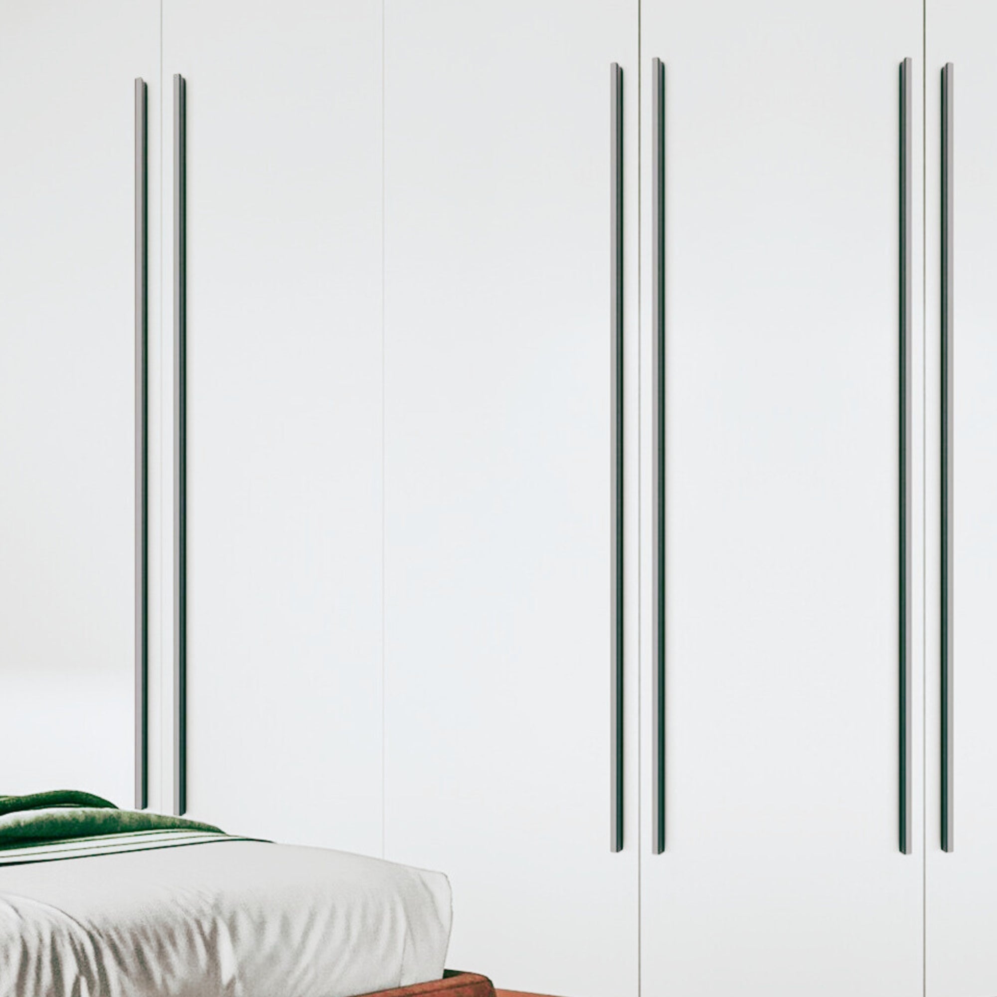 RTSH0291100SS__2_4b757a91-1827-4540-9479-09e311e9e46f | Securadeal ROCO T Strip Cupboard Handle Brushed Nickel 600mm - Premium Hardware from ROCO - Just R 116! Shop now at Securadeal