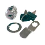 RVLC1930CNP_2 | Securadeal Roco Cam Cranked Lock Nickel Plated 19mm X 30mm Premium Hardware from Roco Just R 35 Shop Now at Securadeal