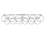 RWBH6 | Securadeal Roco Wine Bottle Holder 6 Ring Chrome Premium Cupboard Handles from Roco