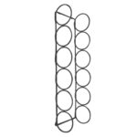 RWBH6MB_2 | Securadeal Roco Wine Bottle Holder 6 Ring Matt Black Premium Hardware from Roco Just R 216 Shop Now at Securadeal
